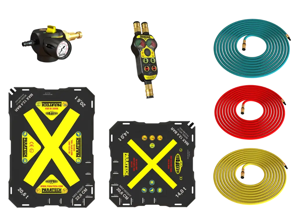 [116513] PARATECH® MaxiForce Hebekissen HLF DIN Set