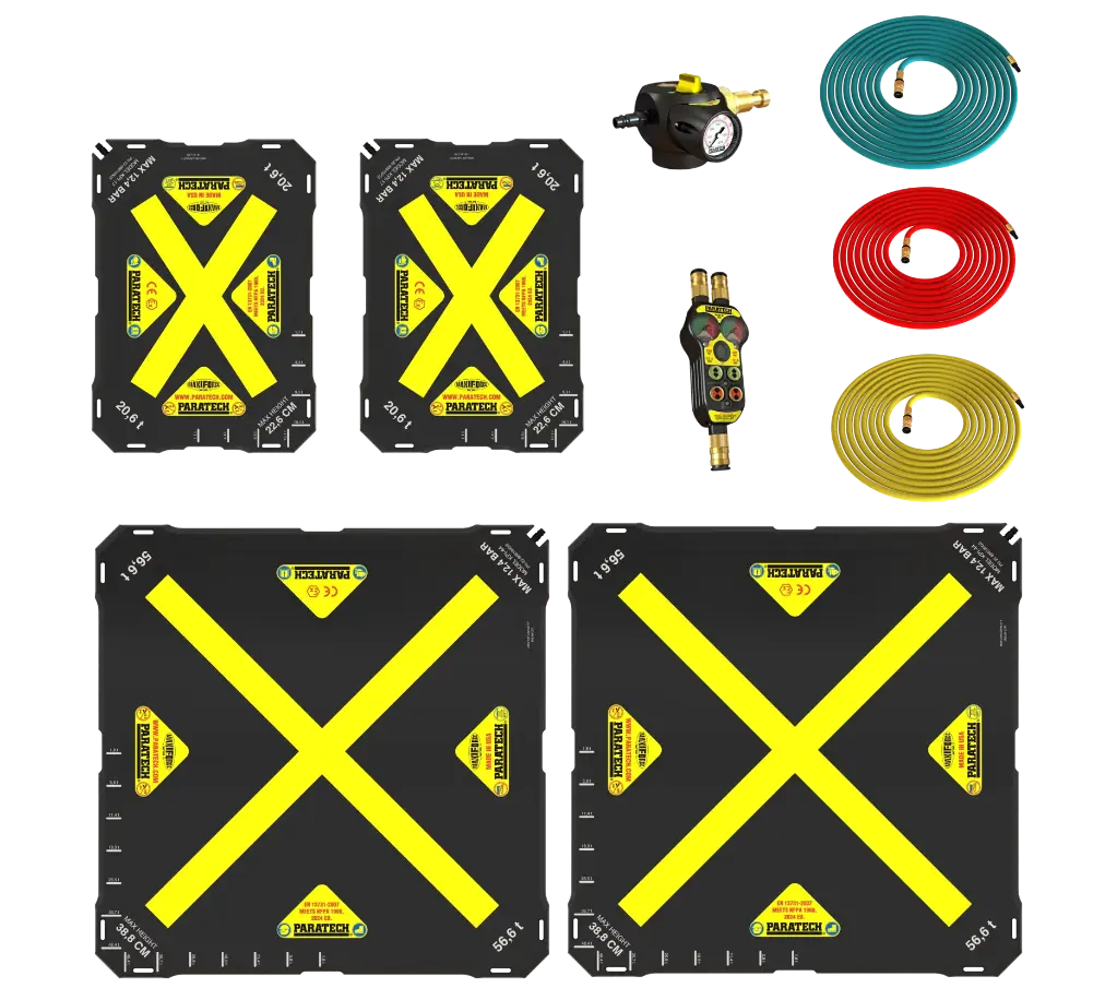 PARATECH® MaxiForce Hebekissen RW DIN Set