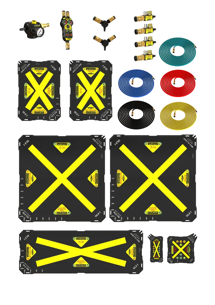 PARATECH® MaxiForce Hebekissen RW Plus Set