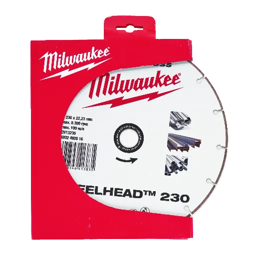 [225105] MILWAUKEE® Diamanttrennscheibe DH STEELHEAD 230 mm SPEEDCROSS