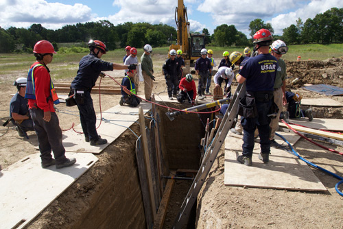 Trench Rescue Tactics