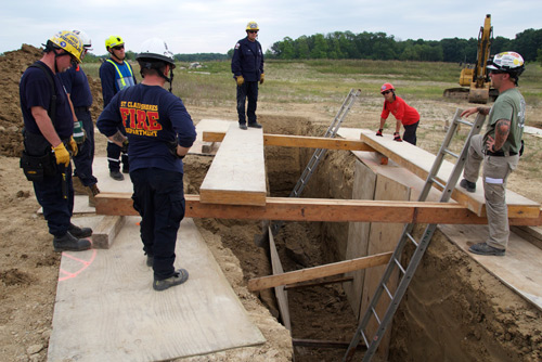 Trench Rescue Lip Bridge