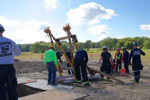 Trench Rescue Excavation Shoring