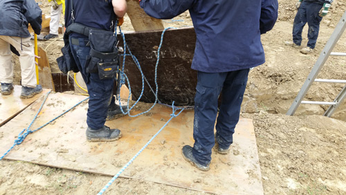 Trench Rescue Suspended Panel