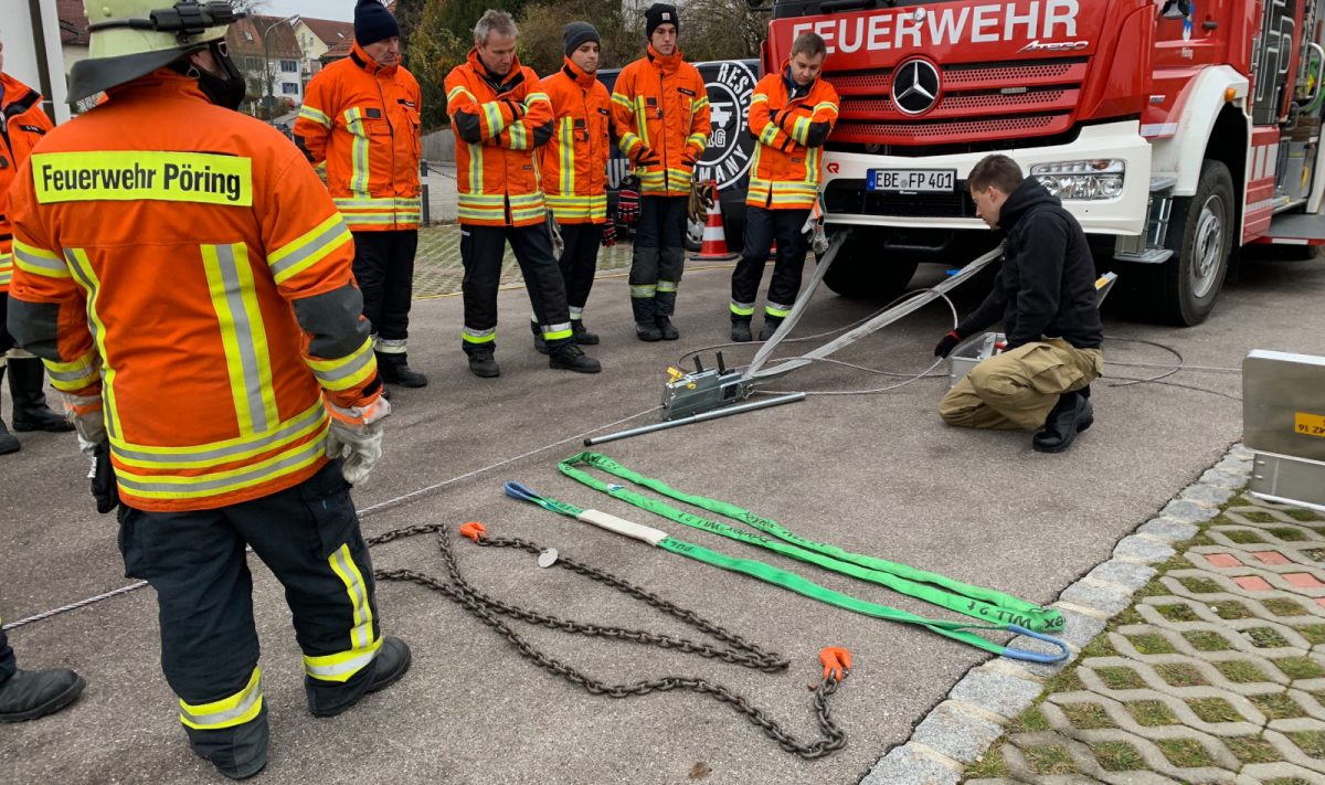 Hebekissen Unterbau, FWnetz